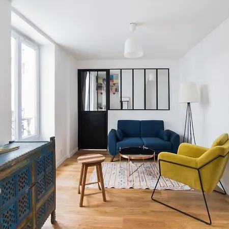 Apartamento Cute & Cozy In Montmartre For 2p Paris